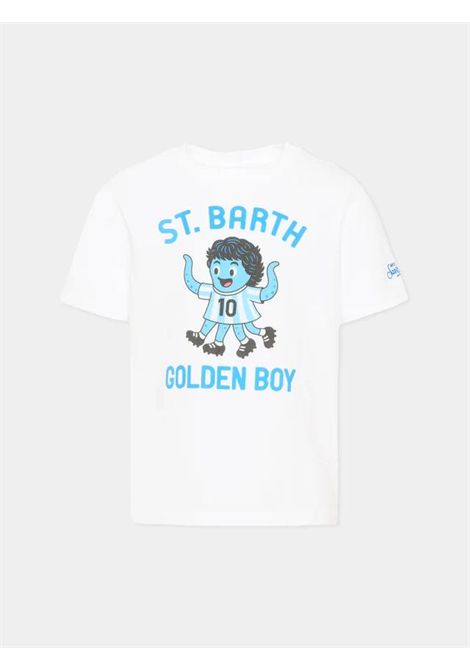 T-shirt con stampa SAINT BARTH | DN0001 DENVER JR01959L OCTO PLAYER 01N